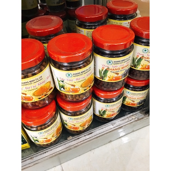 Viên nghệ Mật ong Khang Minh, lọ 120g