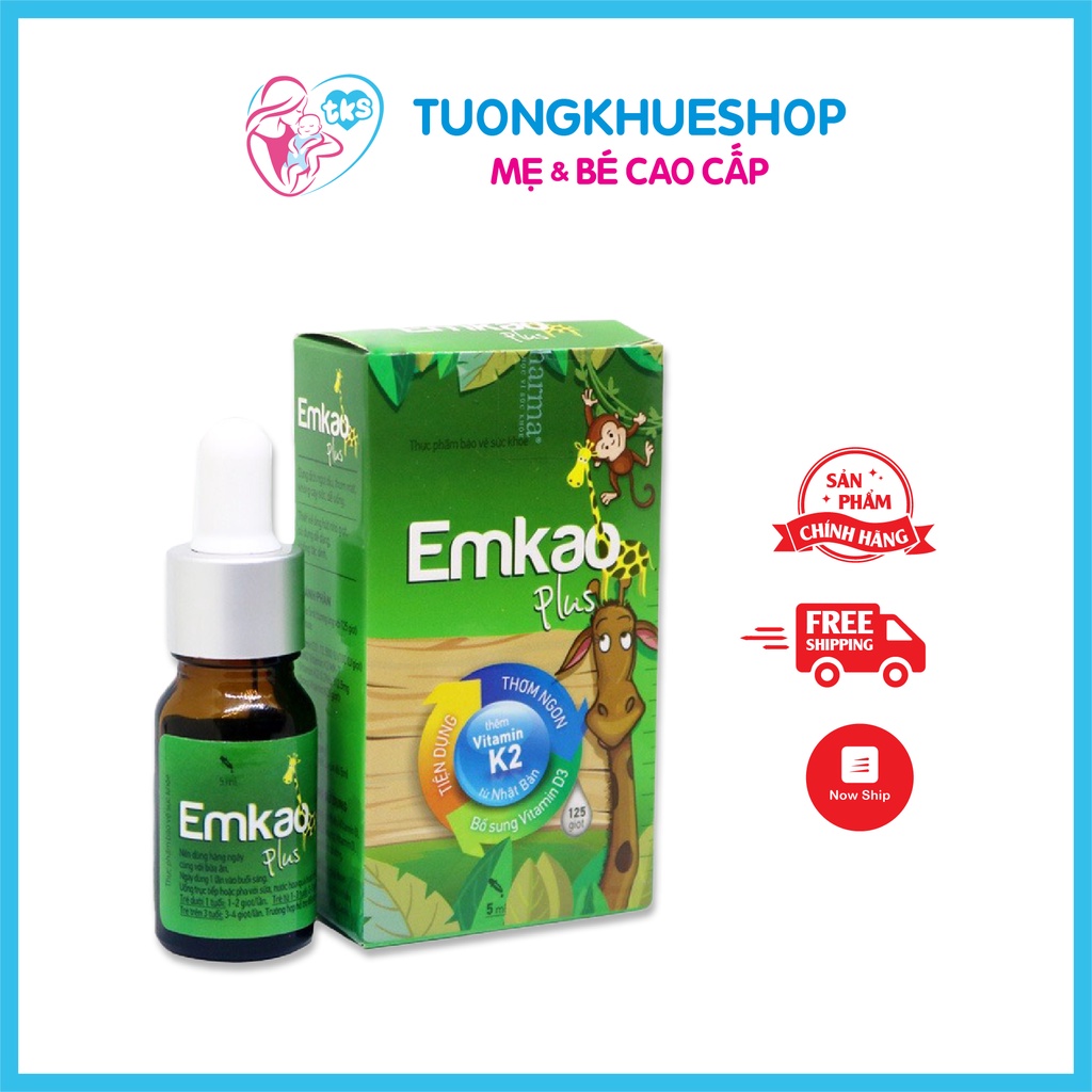 Emkao Plus - Vitamin D3 K2 - 5ml