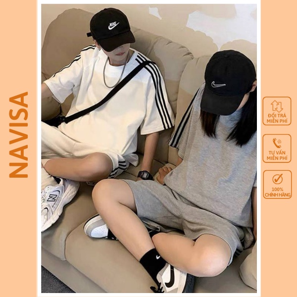 Bộ quần áo thun nữ phom rộng tay lỡ mặc hè đi chơi NAVISA  B369