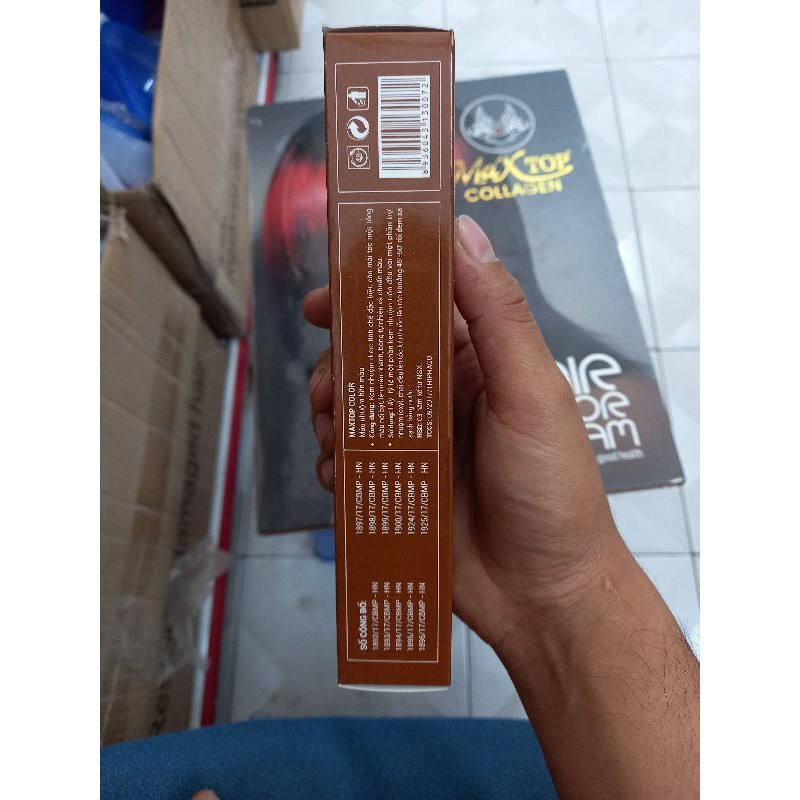 Màu Nhuộm Tóc Maxtop Collagen cho salon 100ml