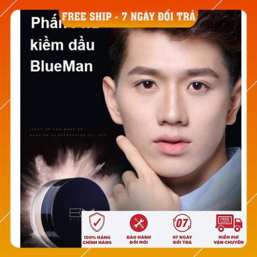 [ Free Ship - BM03 ] Phấn Phủ Dạng Bột Cho Nam Makeup Che Khuyết Điểm BlueMan , Phấn Makeup Kiêm Dầu Cho Nam | BigBuy360 - bigbuy360.vn