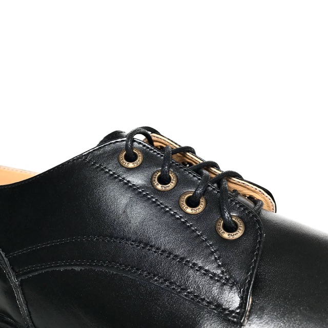 Giày da nam tăng chiều cao Tefoss HN822 đen mạnh mẽ và cá tính đế cao size 38-43