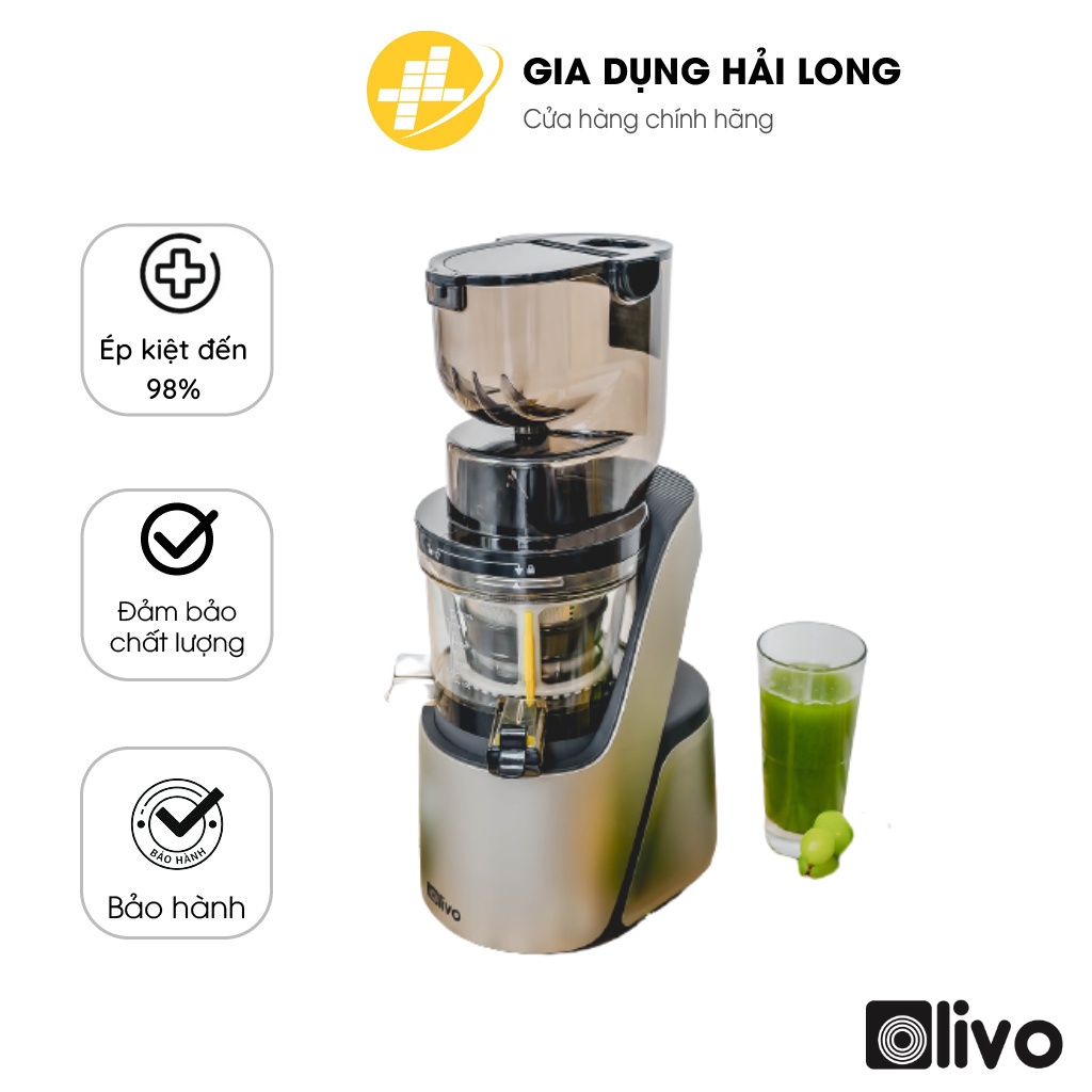 Máy Ép Chậm cao cấp OLIVO SJ189 0.6L [BẢO HÀNH CHÍNH HÃNG 10 NĂM]