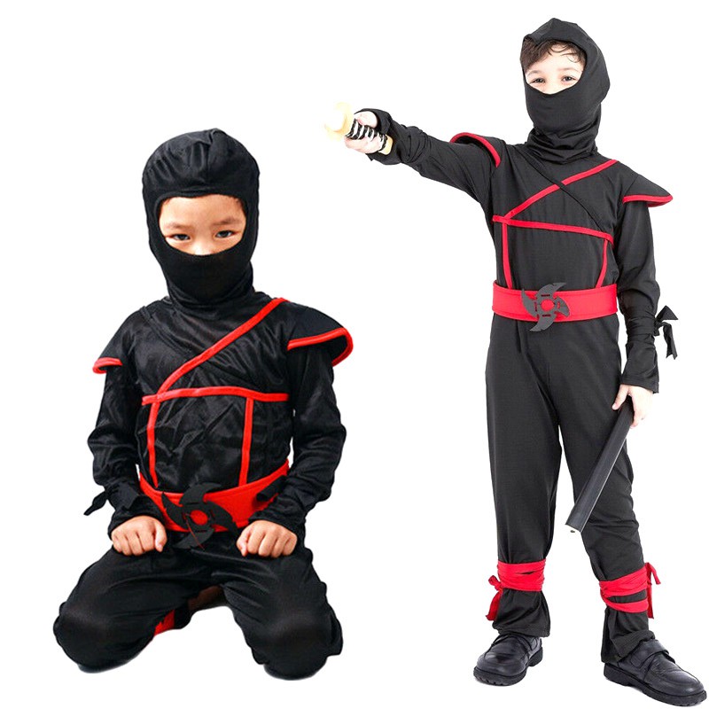 Bộ đồ hóa trang ninja nhân dịp halloween cho bé