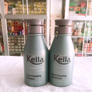 Gội -xả tóc kella giữ màu tóc 1 cặp 120k