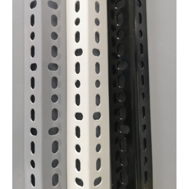 Cây sắt V4x4 lắp ráp kệ sắt v lỗ đa năng, kệ trồng rau, cây phơi đồ - Dài 65cm