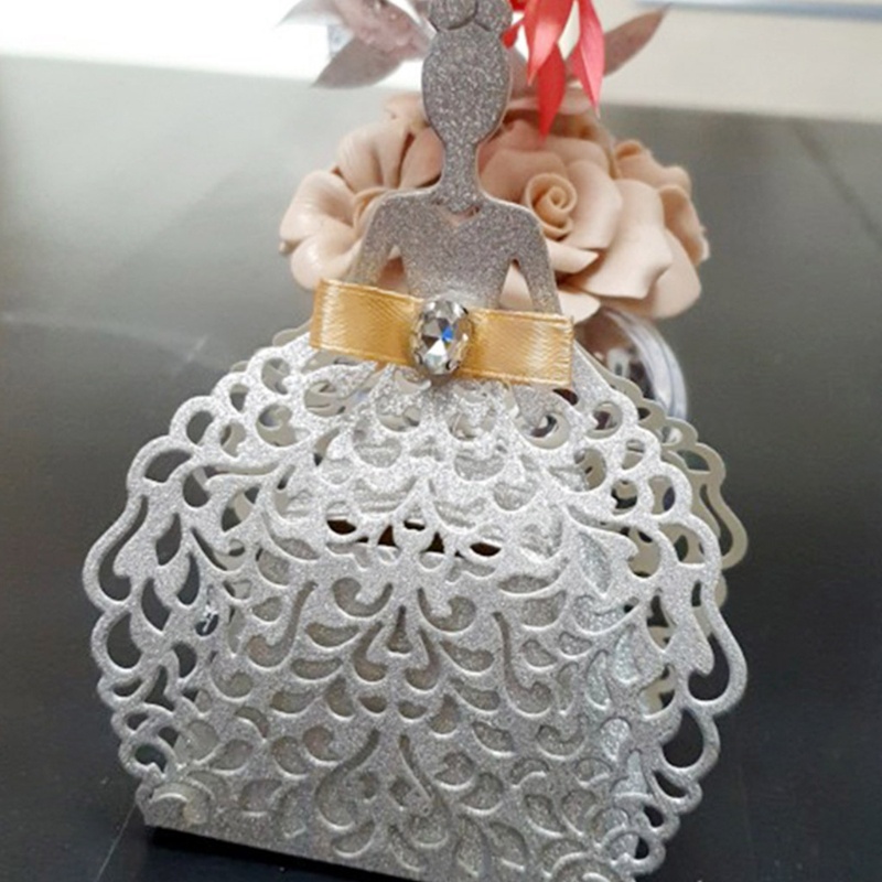 Khuôn Cắt Giấy Làm Từ Kim Loại Hình Cô Dâu Chú Rể Trang Trí Scrapbook