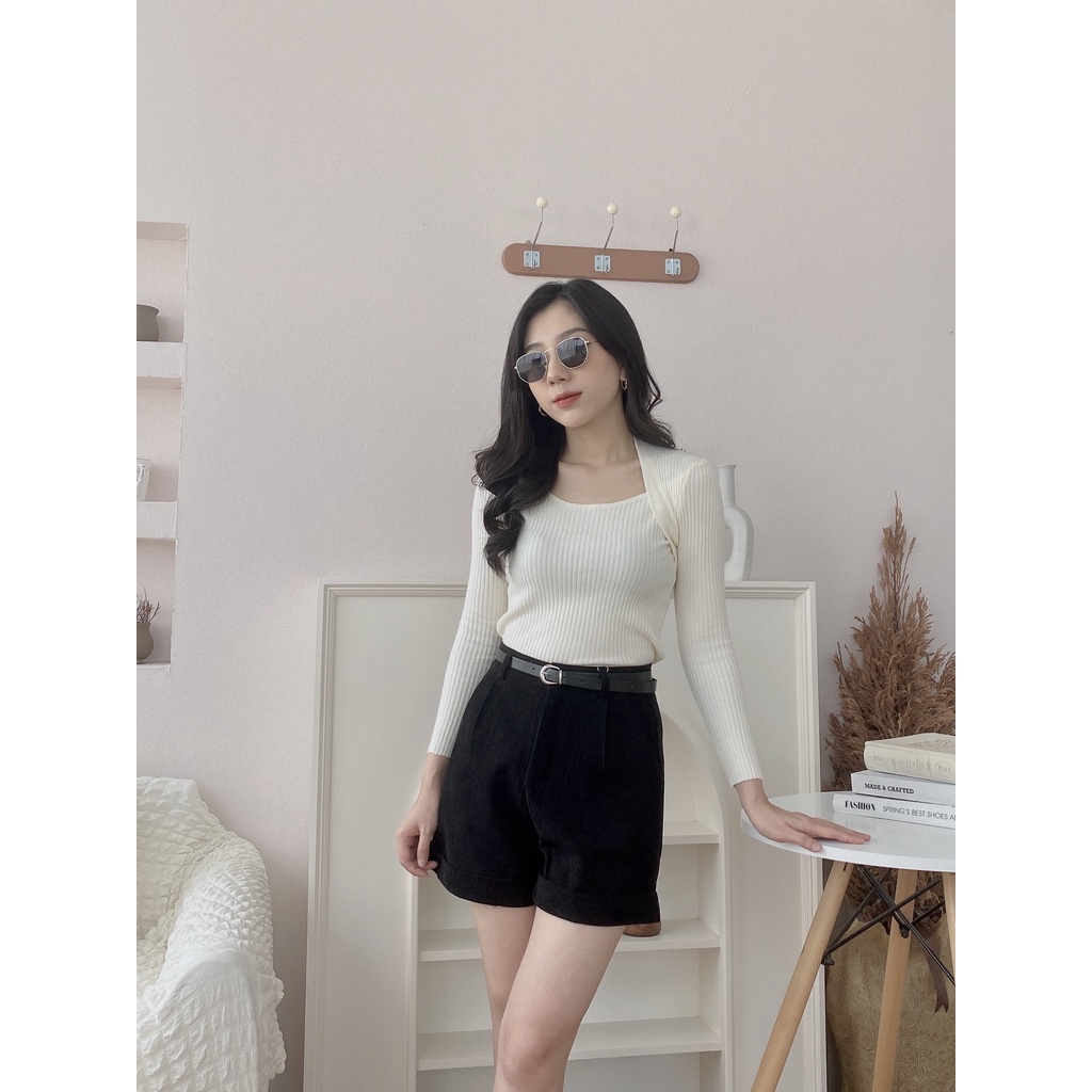 ÁO LEN ĐU SÁT CỔ VUÔNG | BigBuy360 - bigbuy360.vn