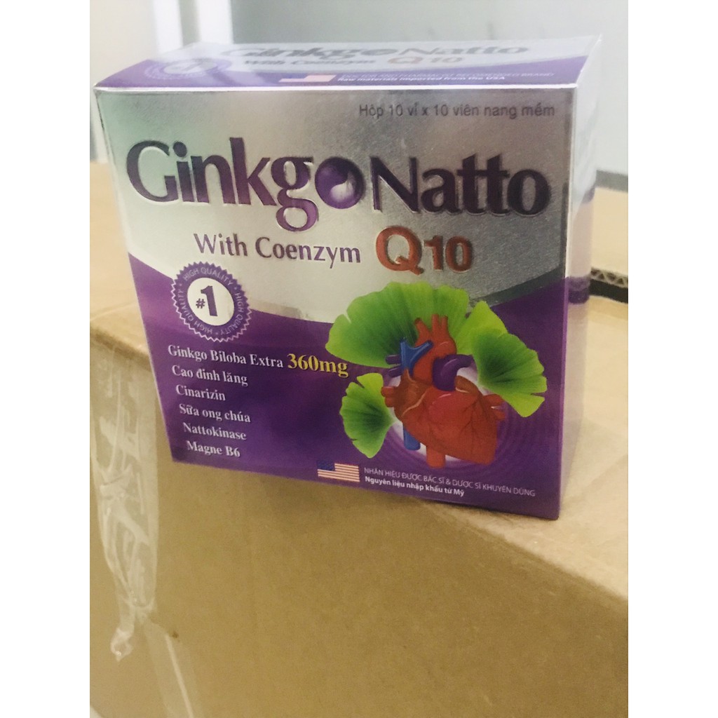 VIEN UONG BỔ NÃO GINKGO NATTO WITH COENZYM Q10 | BigBuy360 - bigbuy360.vn