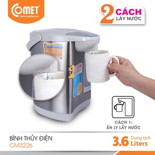 Bình thủy điện Comet CM3226 3.6L
