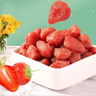 Dâu Tây Sấy Dẻo Không Đường NHALAM FOOD Vị Chua Ngọt Ăn Kiêng Giảm Cân