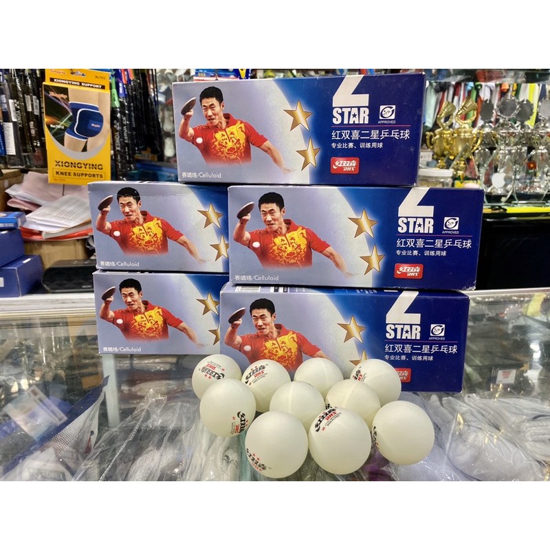[SALE] BANH BÓNG BÀN DHS ( hộp 10 quả)