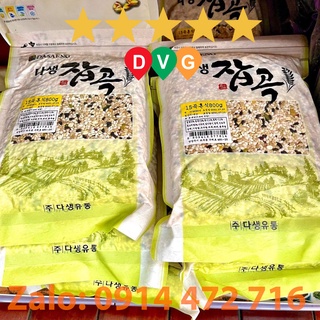 Gạo trộn ngũ cốc 15 loại hạt daesang hàn quốc 800g