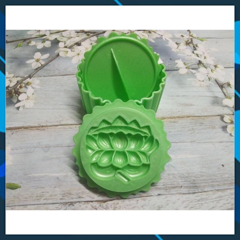 Khuôn xôi tròn hoa sen 9cm