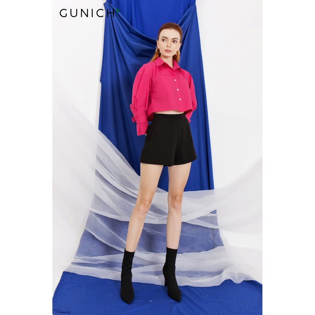 Quần short phối khóa đồng Gunich