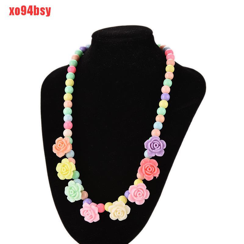 Dây Chuyền Hợp Kim Hình Hoa Hồng Xinh Xắn (Xo94Bsy)
