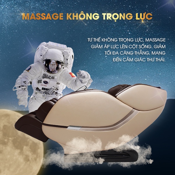 Ghế massage 4D di chuyển Funiko OS 330,bảo hành 10 năm massage trị liệu chuyên sâu