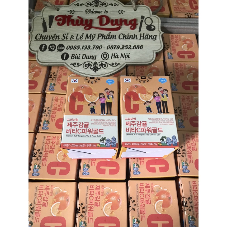 Vitamin C Jeju Hàn Quốc Hộp 500g CHÍNH HÃNG