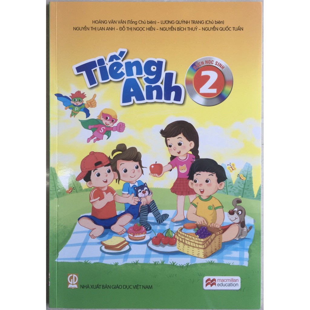 Sách giáo khoa Tiếng anh 2 có mã thẻ học (bán kèm 1 bút chì)