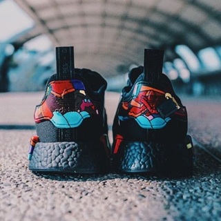 [CÓ SẴN] Kaws x Adidas NMD R1 Black (đen )