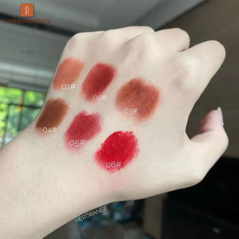 (Hàng Mới Về) Son Kem Lì Trang Điểm Lâu Trôi Không Thấm Nước Thương Hiệu Herorange | BigBuy360 - bigbuy360.vn
