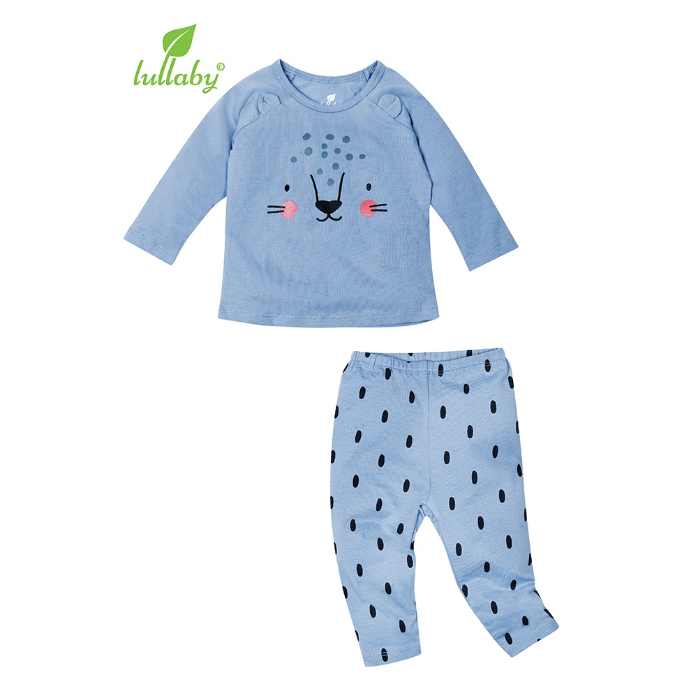 LULLABY - Bộ quần áo dài tay bé trai raglan - NH684P - BST SLUMBER PARTY