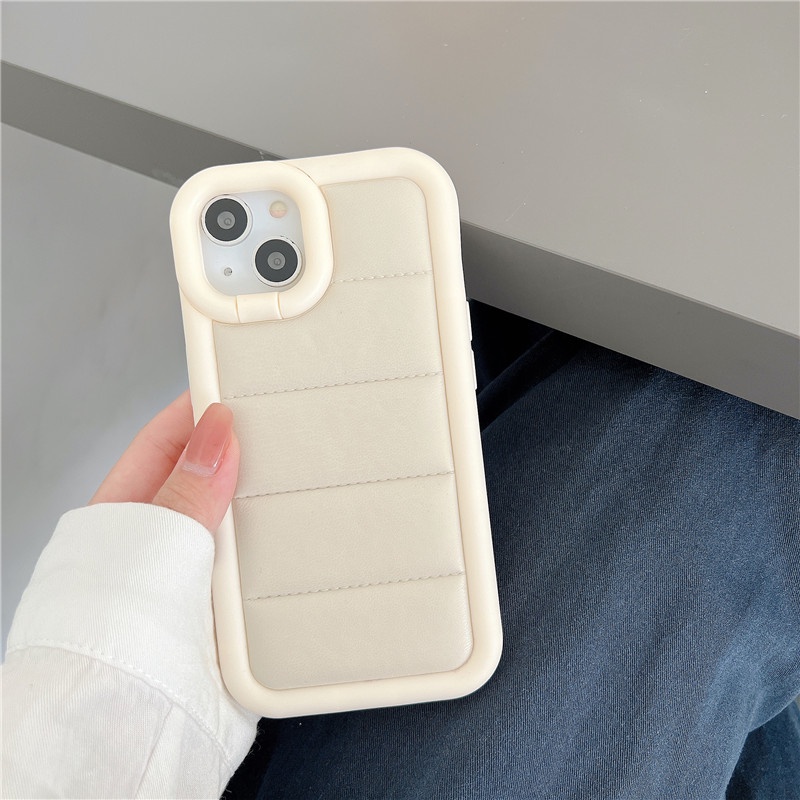 Ốp Điện Thoại Họa Tiết Áo Khoác Phao Có Giá Đỡ Cho iPhone 14 Pro Max 13 12 Pro Max 12 Pro 12 11 Pro Max 11