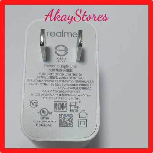 Bộ Củ, Cáp Sạc Nhanh Oppo/Realme 18W AkayStores - Bộ sạc nhanh chính hãng,Bảo hành 12 tháng