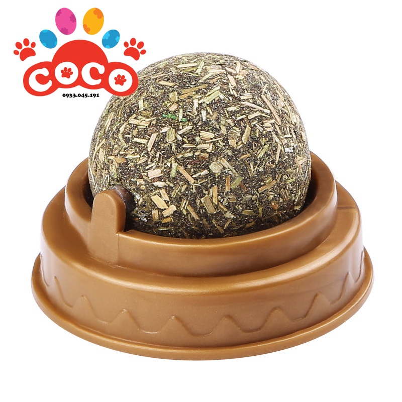 Catnip dán tường - Viên cỏ bạc hà dán tường cho mèo 30g giúp mèo thư giãn, làm sạch răng