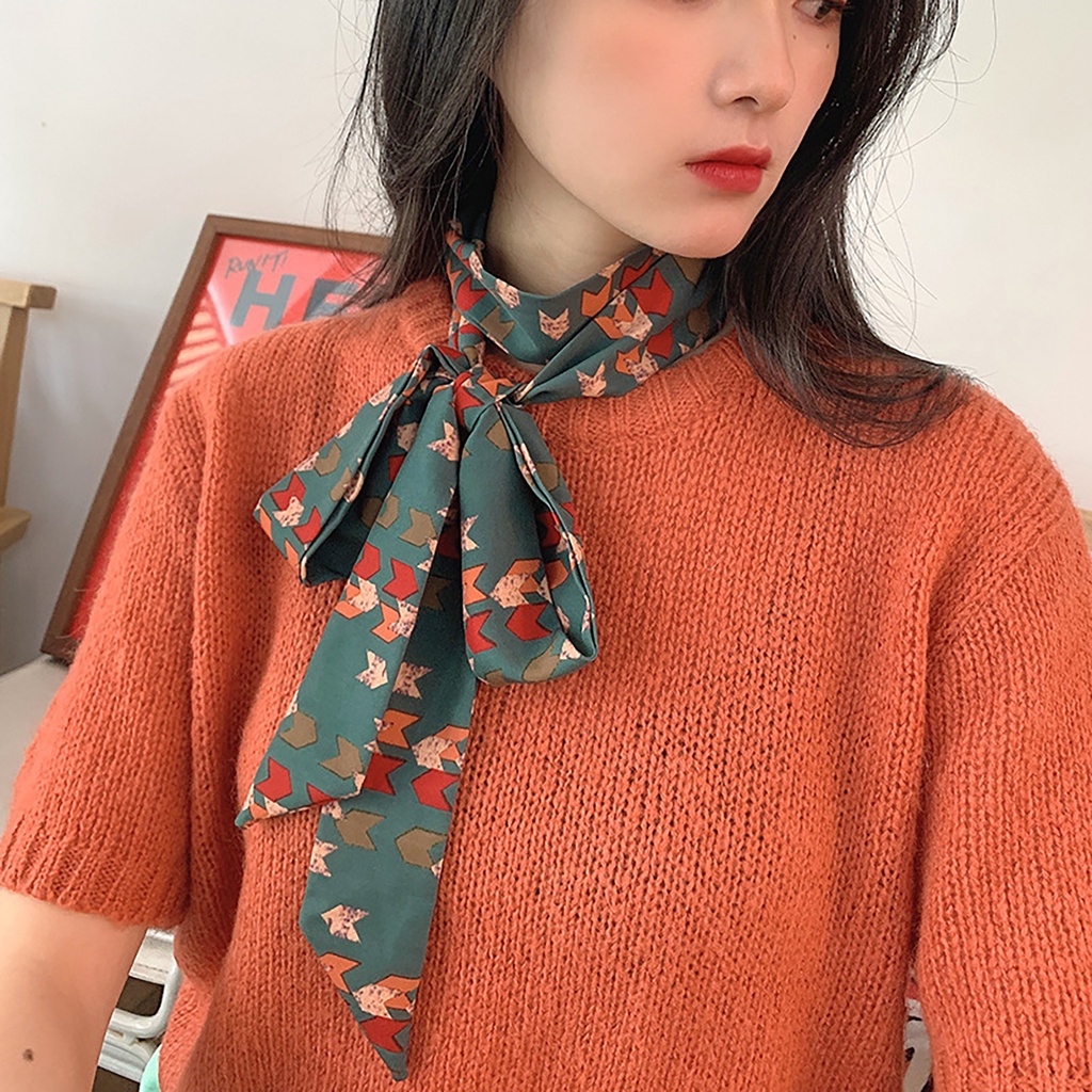 Dây Buộc Tóc Scrunchie Phong Cách Cổ Điển Thân Thiện Với Da Cho Nữ Mặc Hàng Ngày