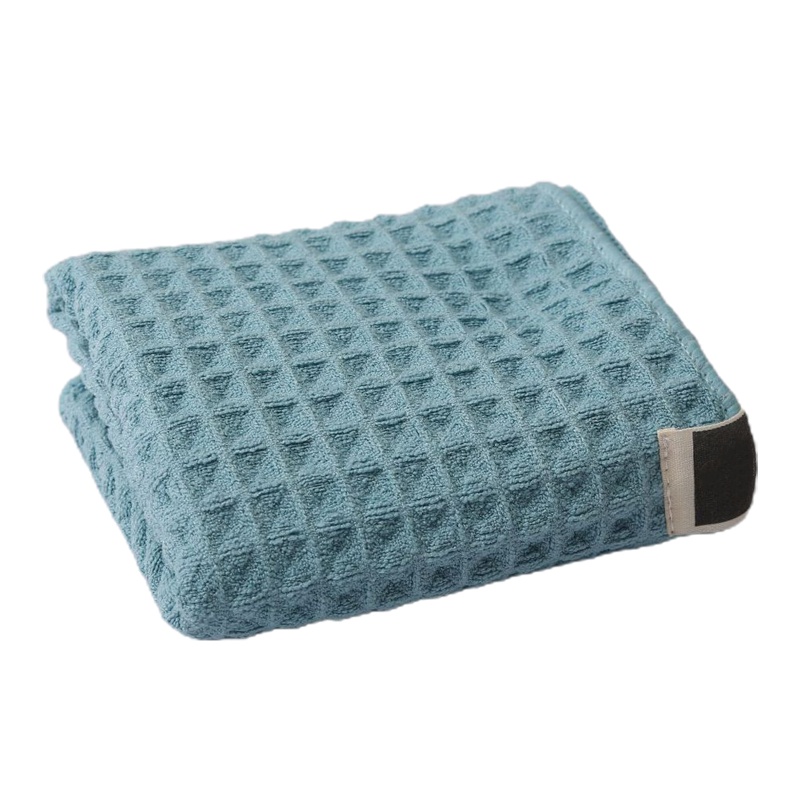 Ho waffle Khăn Mặt Dày Mềm Mại Thấm Hút Nước Nhanh Khô Cho Tóc Và Mặt Khi Đi Bơi