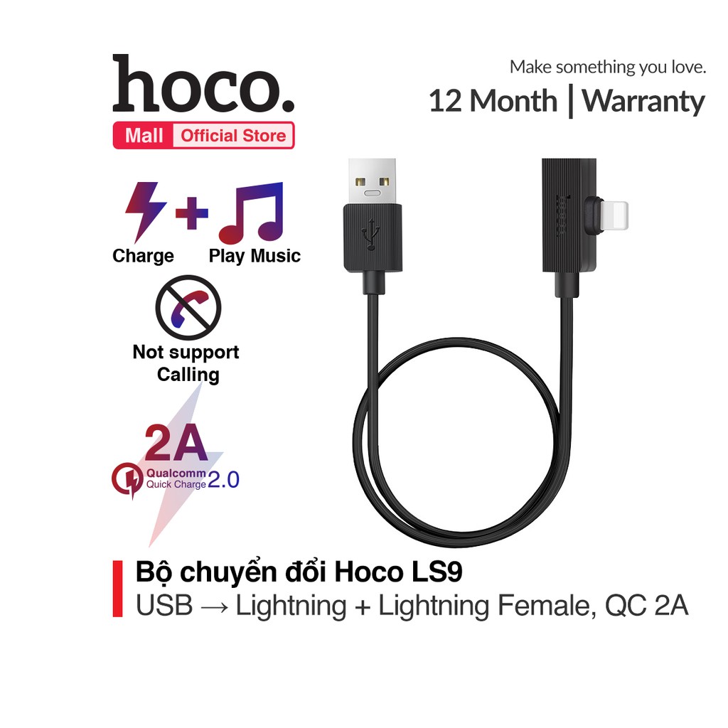 CÁP CHUYỂN ĐỔI ÂM THANH HOCO LS9