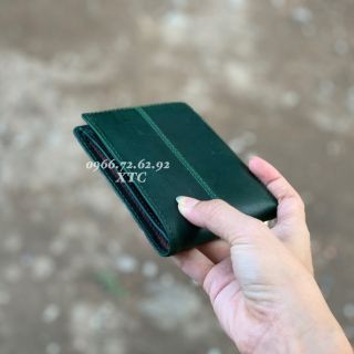 Ví nam da pullup nối cao cấp (da thật 100%)