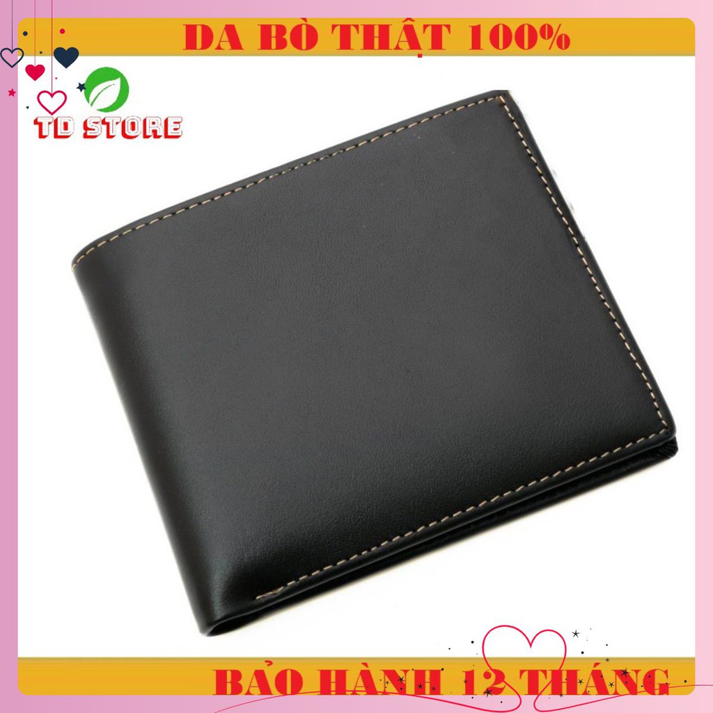 Ví Nam Da Thật 100% | Bóp Da Nam Tặng Kèm Hộp Cao Cấp | TB VUONGVUONGSHOP25