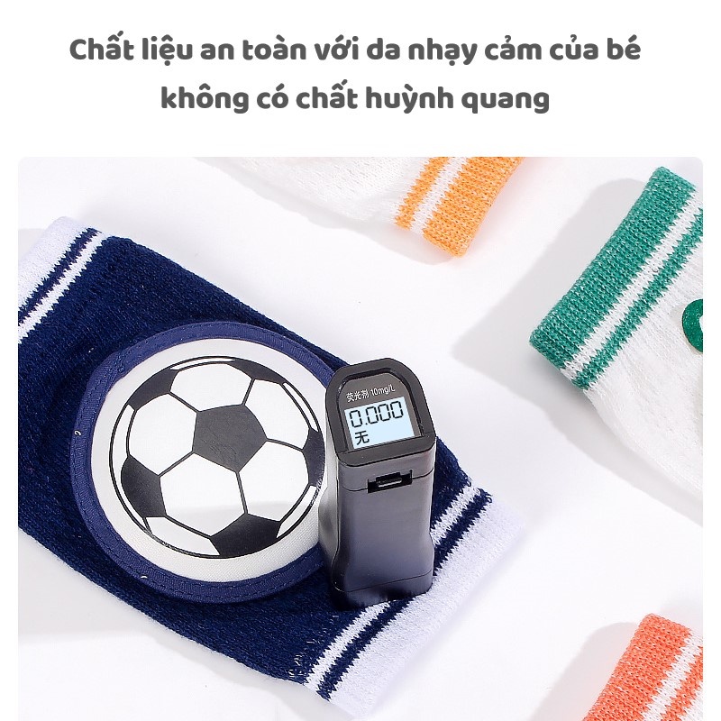 Tất Bọc Gối Tập Bò Chống Trượt Cho Bé (NHIỀU MÀU) - Tất Bảo Vệ Đầu Gối Tập Bò