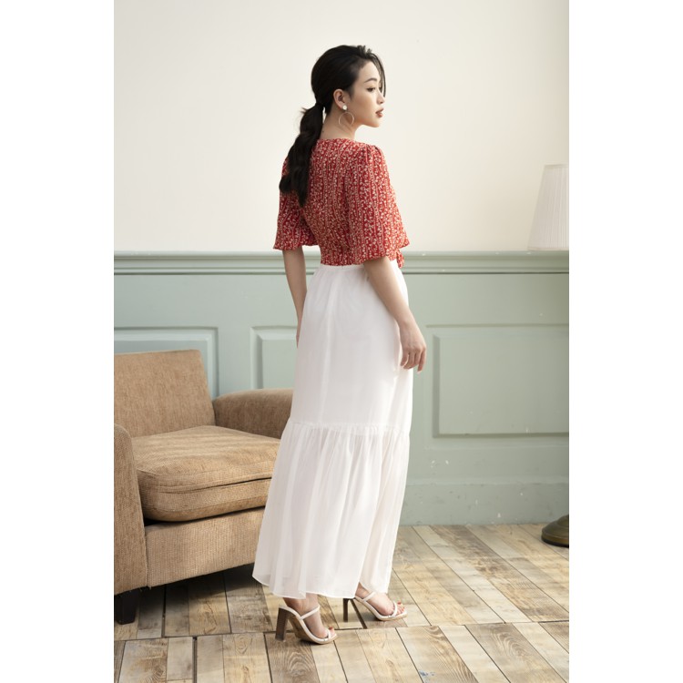 Chân váy midi, chân váy dáng dài midi CLARA MARE - SKI3001 | BigBuy360 - bigbuy360.vn