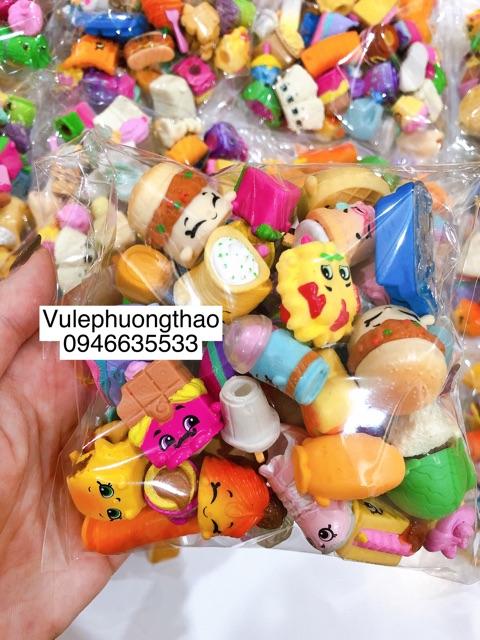 Set 50 SHOPKINS ko trùng mẫu