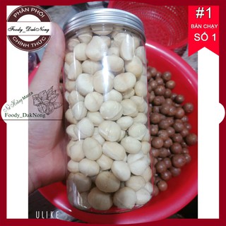 Macca Nhân, hũ 500gr Nhân hạt MACCA (Mắc ca) Loại 1 [Nhà Vườn]