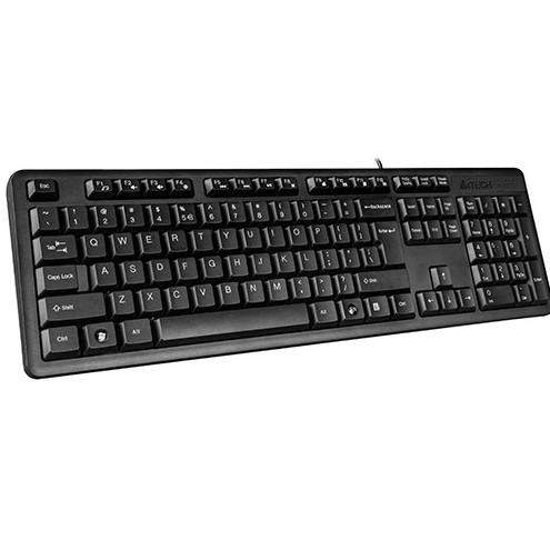 Bàn phím có dây A4TECH KK-3 - Hàng Chính Hãng