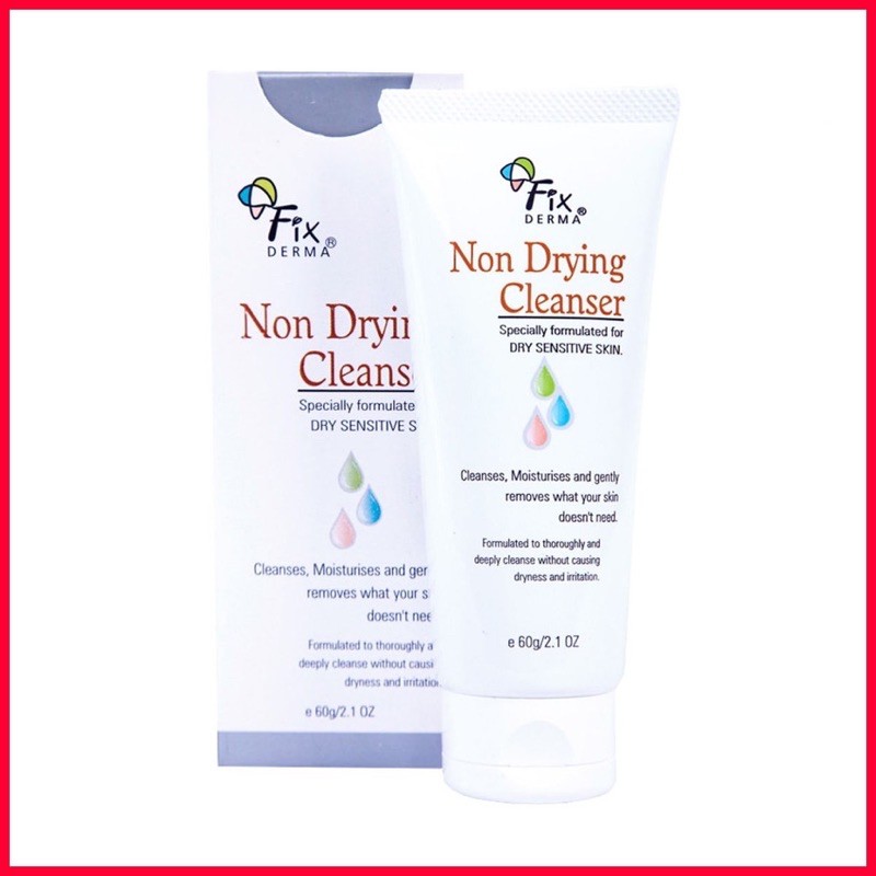 Sữa Rửa Mặt Cho Da Nhạy Cảm Fixderma Non Drying Cleanser (60g)