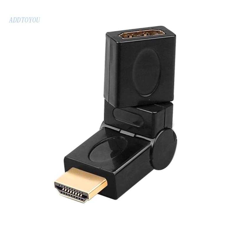 [3C] Giắc Chuyển Đổi HDMI Đực Cái Xoay 360 Độ Cho HDTV Notebook