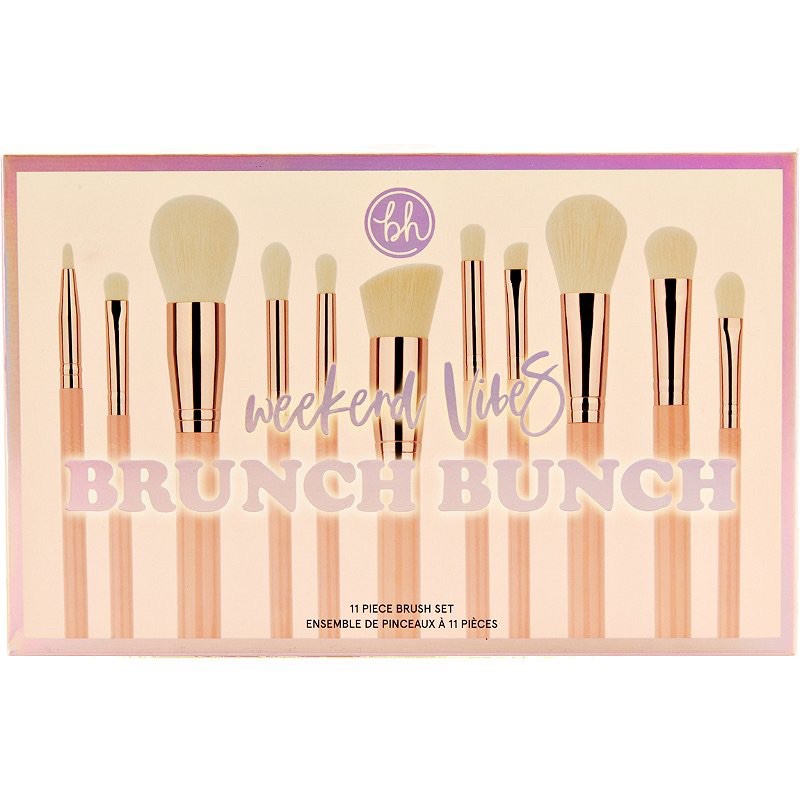 Bộ cọ trang điểm BH brunch bunch, tang điểm cá nhân thân cọ to, chắc chắn, lông mền đẹp (fullbox)