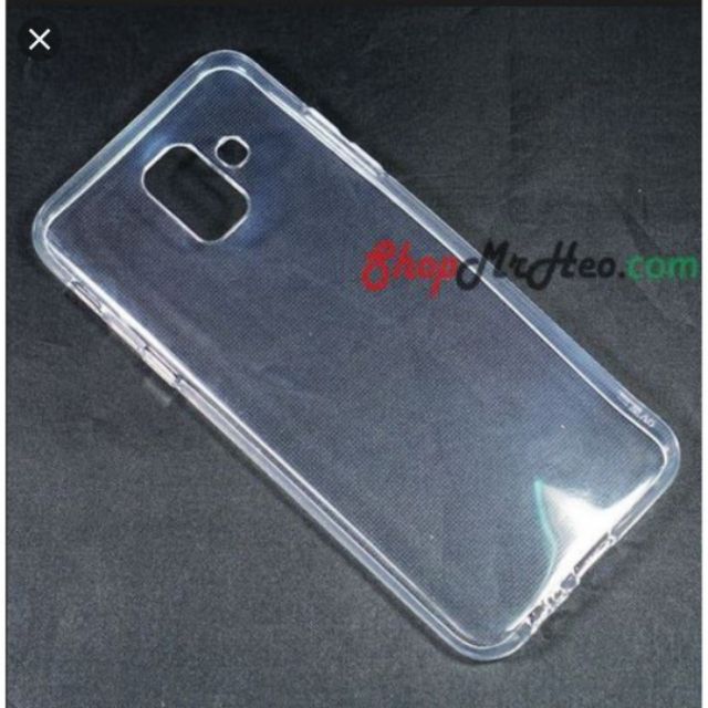 Ốp lưng dẻo samsung A6 2018 trong suốt Ou Case vu Case chính hãng