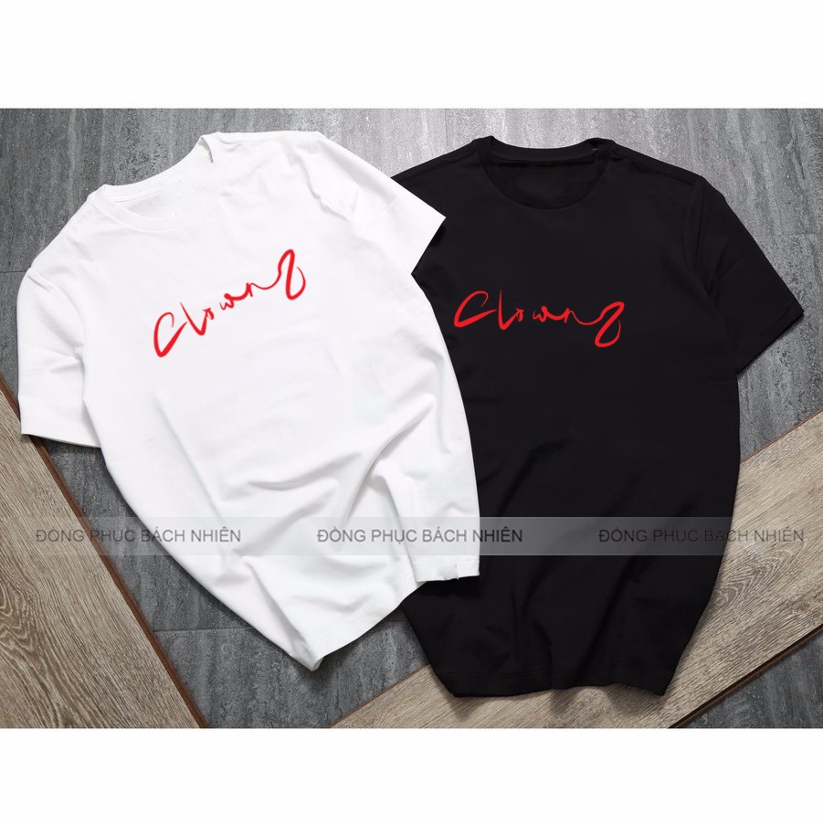 Áo Thun Nam Nữ Tay Lỡ Unisex Clownz Form Rộng, Thoáng Mát
