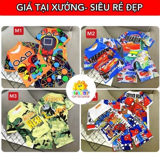 🔥loại 1 ann's kids🔥bbc32 20kg-40kg đồ bộ bé trai size đại thun lạnh 3d bé trai size đại 24 đến