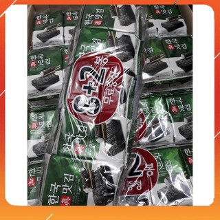 Bịch 10 gói Lá kim ăn liền cao cấp Hàn Quốc