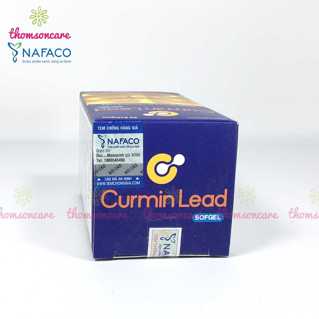 [Mã 66FMCGSALE hoàn 8% xu đơn 500K] Curmin Lead - Hỗ Trợ giảm đau dạ dày từ Novasol Curcumin 167mg | BigBuy360 - bigbuy360.vn