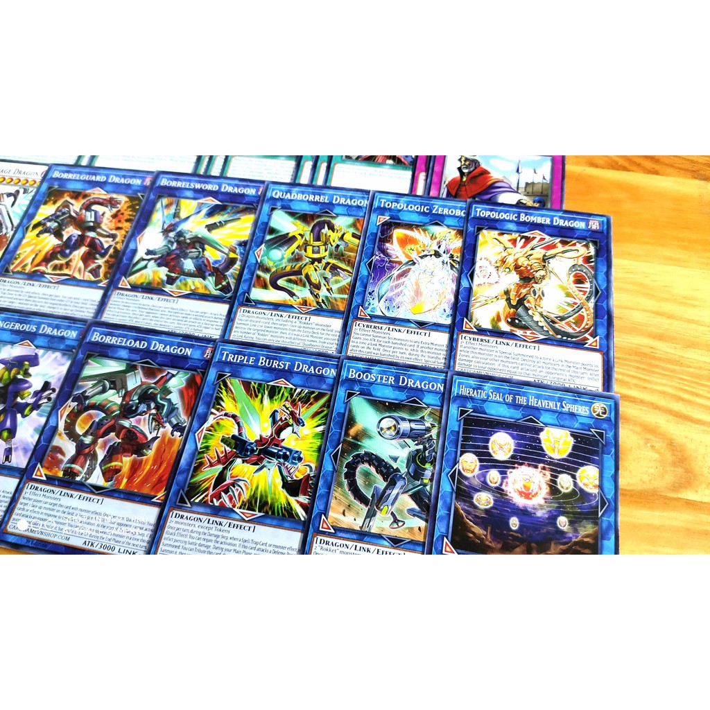 Bài Yugioh ❤️FREESHIP❤️ Thẻ bài Yugioh Rokket Varis deck 54 lá