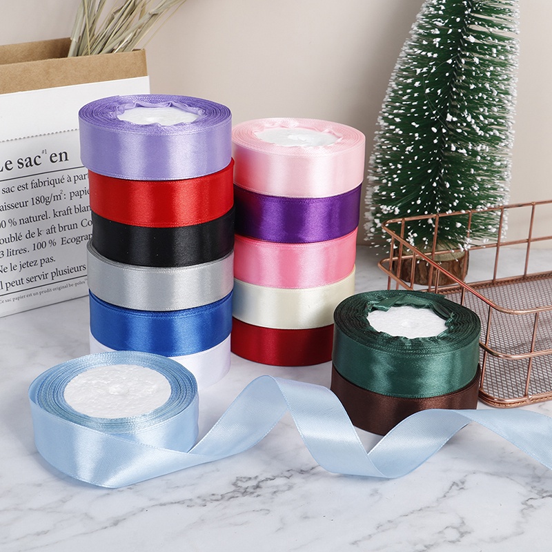 Cuộn Ruy Băng 22m / Cuộn 2.5cm Trang Trí Đám Cưới / Quà Tặng