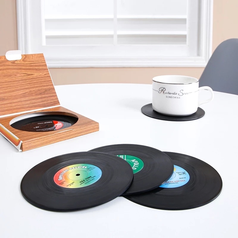 1 Miếng Lót Bàn Ăn Bằng Vinyl Cách Nhiệt Chống Trượt Sáng Tạo Trang Trí Nhà Cửa